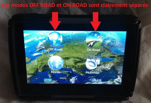 mode off road gps globe 430